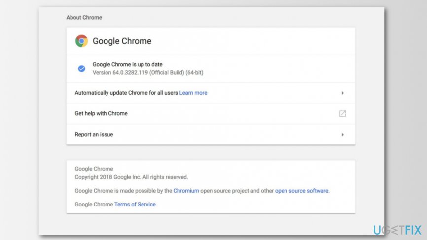 Updating Chrome For Mac